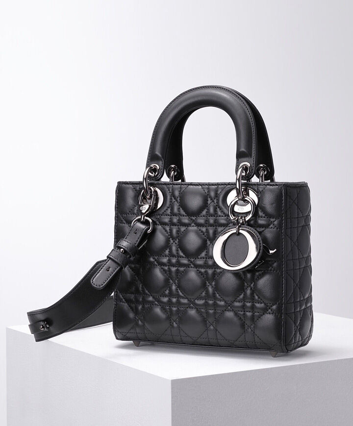 Christian Dior Lady Dior My Abcdior Bag Black